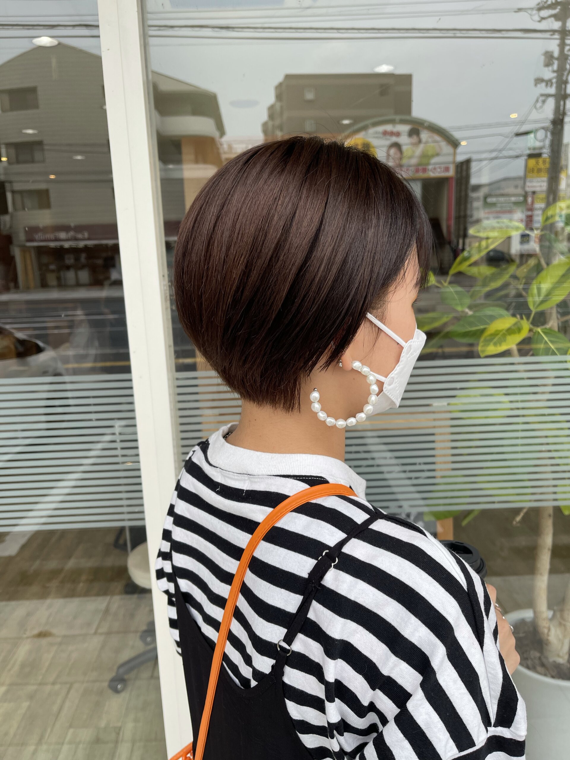 柔らかい印象のショートヘア