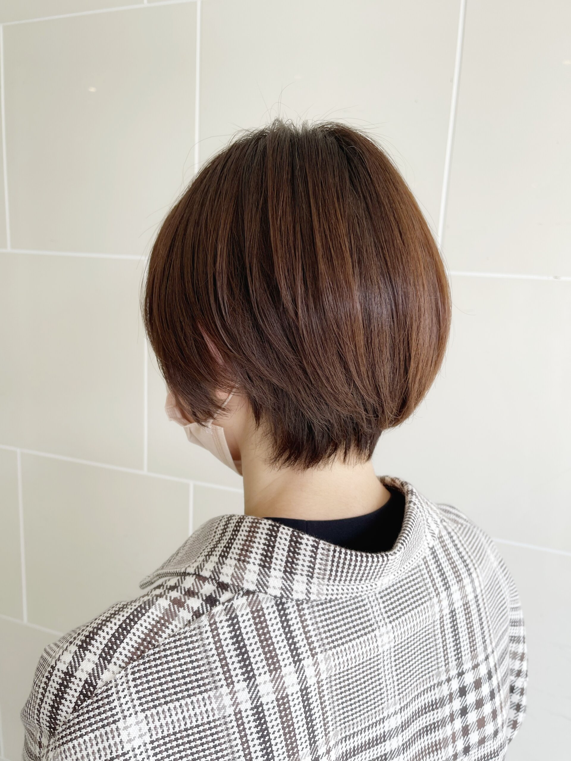 首元スッキリショートヘア