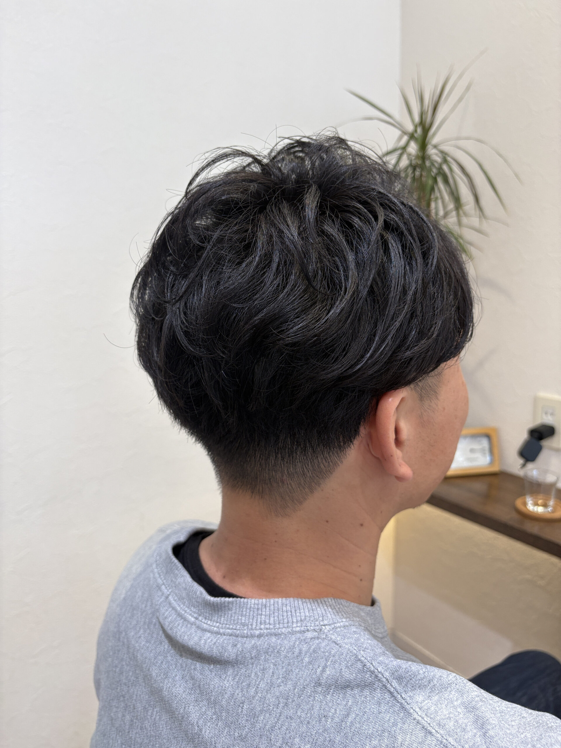 ニュアンスウェーブパーマのトップ・立体感