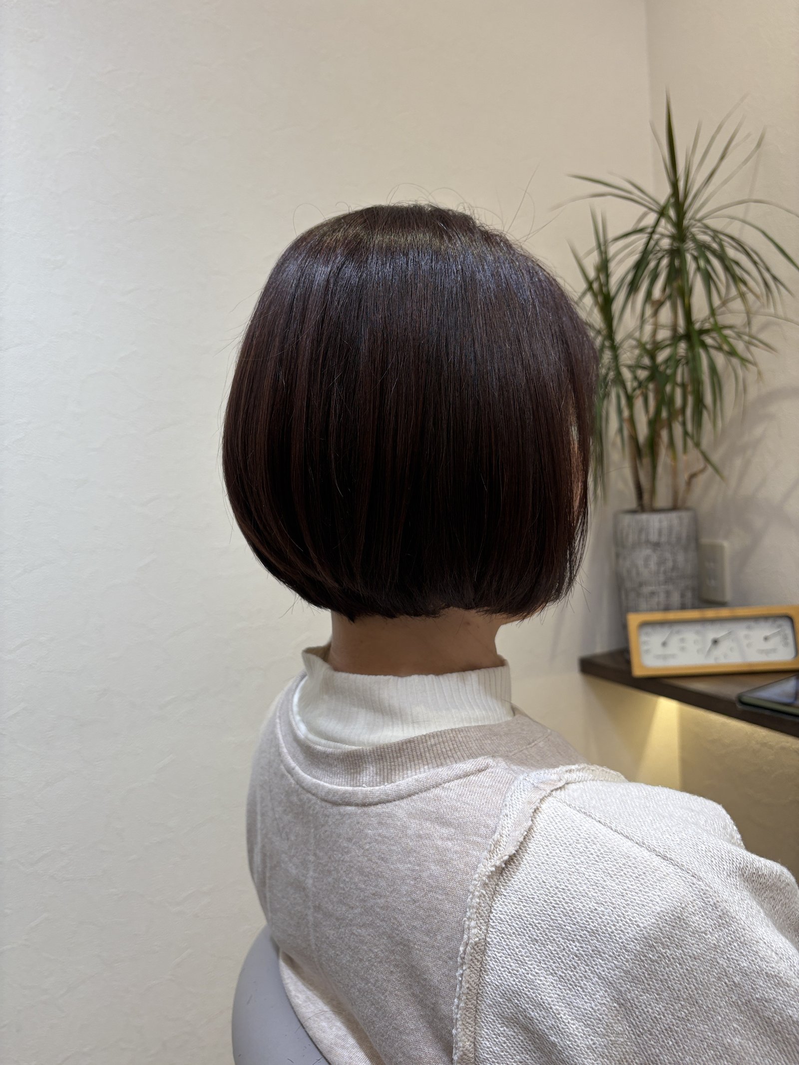 どの角度から見てもまとまりのある仕上がり