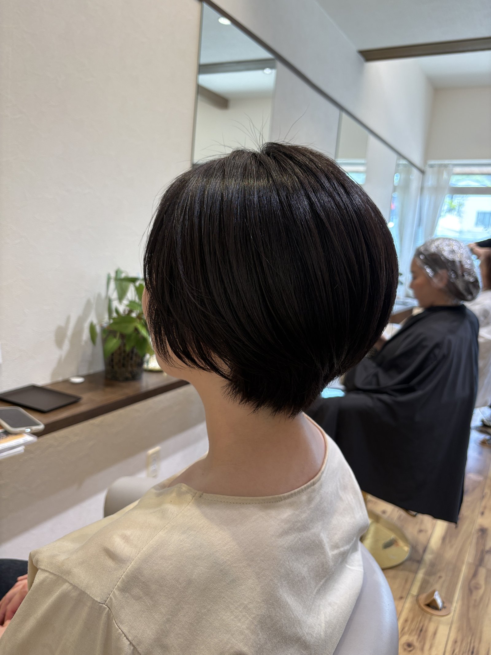 斜め横アングル
